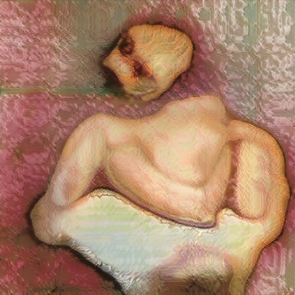 AI Generated Nude Portrait #6