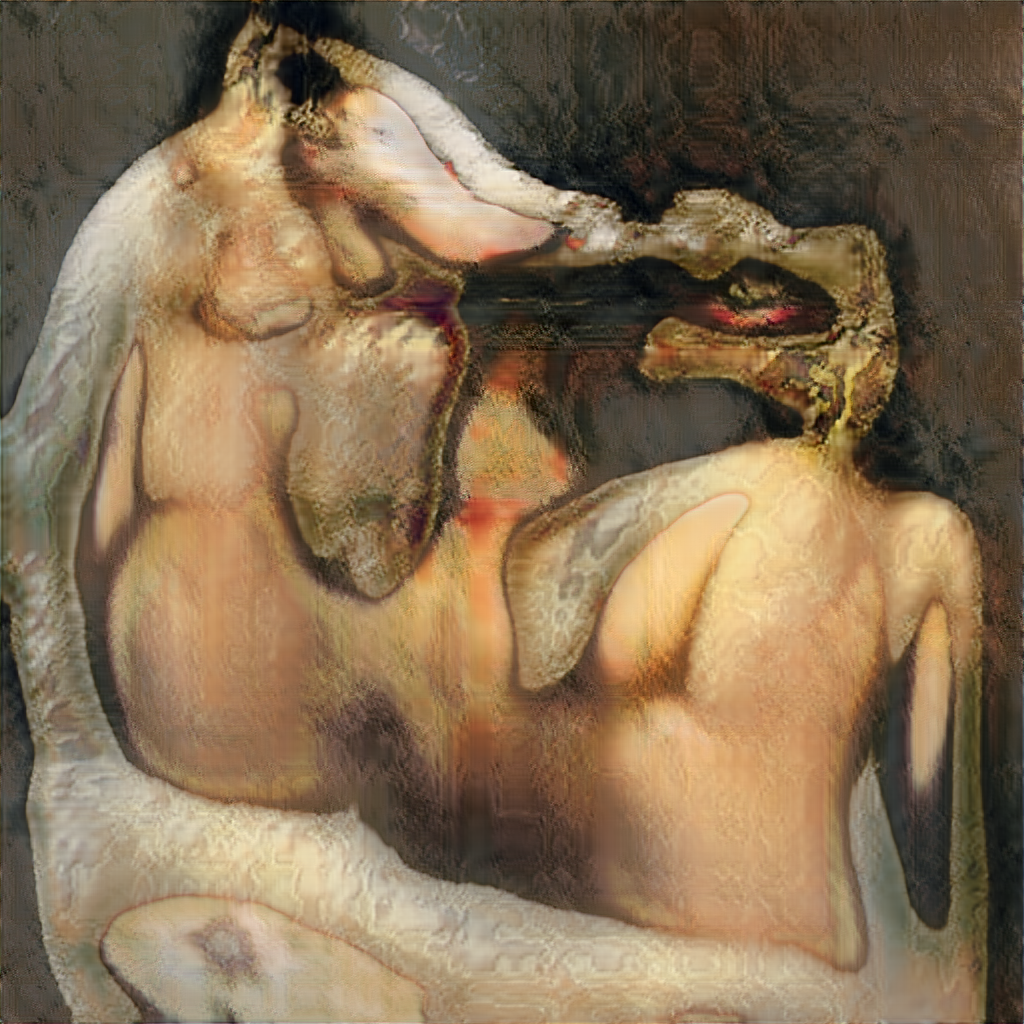 AI Generated Nude Portrait #3