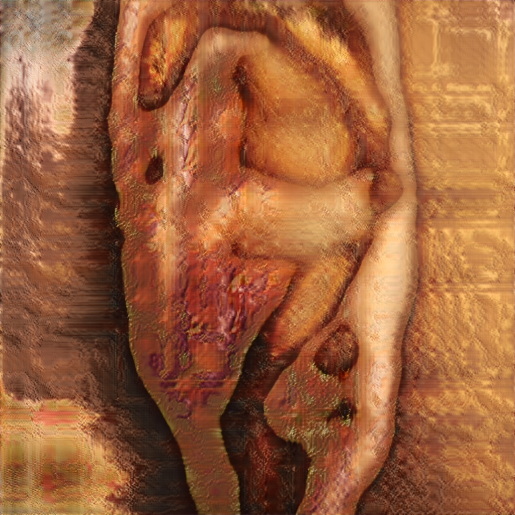 AI Generated Nude Portrait #7 Frame #131